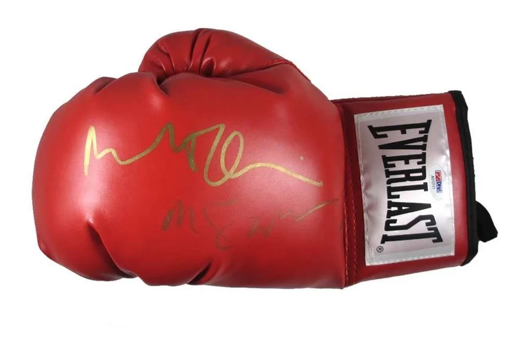 De Niro and Scorsese — Raging Bull De Niro and Scorsese Autographed Signed Boxing Glove PSA/DNA COA