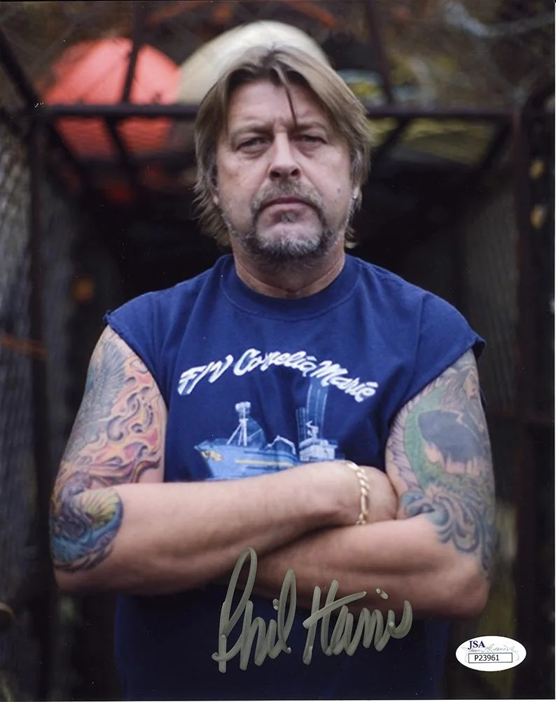 phil harris — Phil Harris Deadliest Catch Autographed Signed 8x10 Photo JSA COA
