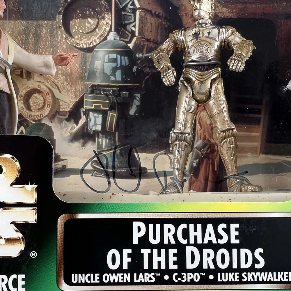 Phil Brown — Phil Brown Uncle Owen Star Wars Autographed Signed Action Figure Authentic BAS, image 2