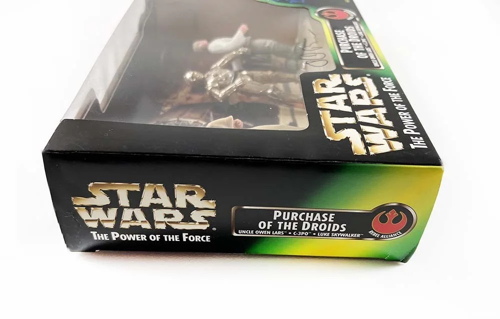 Phil Brown — Phil Brown Uncle Owen Star Wars Autographed Signed Action Figure Authentic BAS, image 3