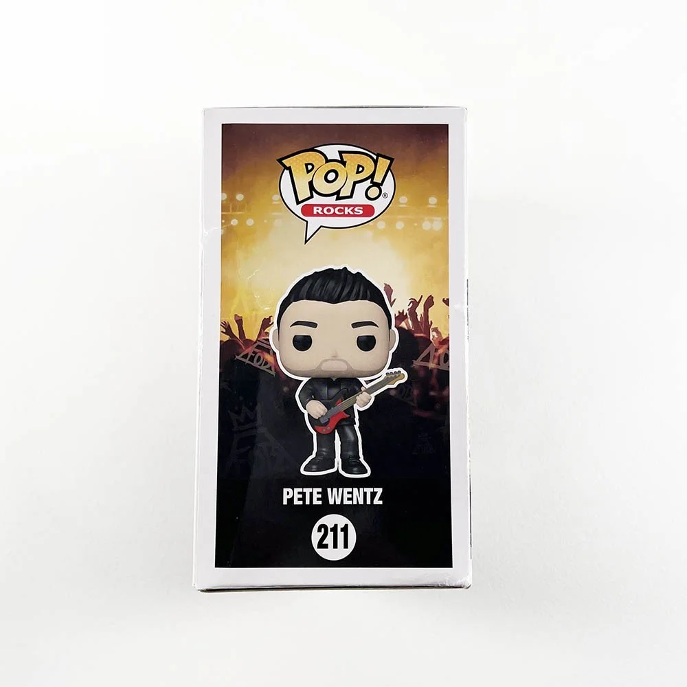 Pete Wentz Fall Out Boy Autographed Signed Funko Pop Certified Authentic BAS COA, image 5