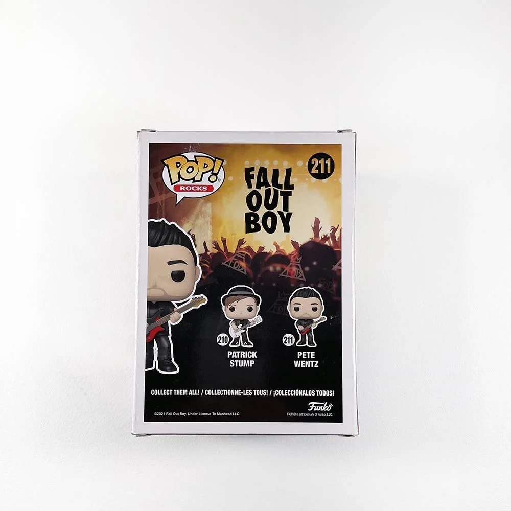 Pete Wentz Fall Out Boy Autographed Signed Funko Pop Certified Authentic BAS COA, image 2