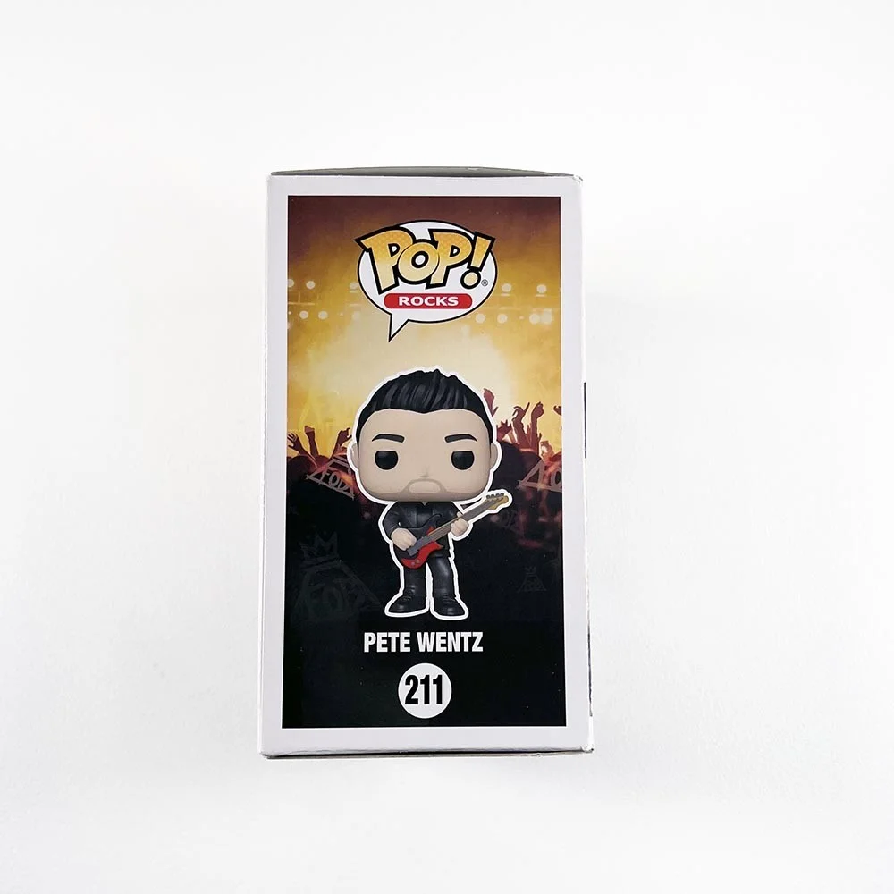 Pete Wentz Fall Out Boy Autographed Signed Funko Pop Certified Authentic BAS COA, image 3