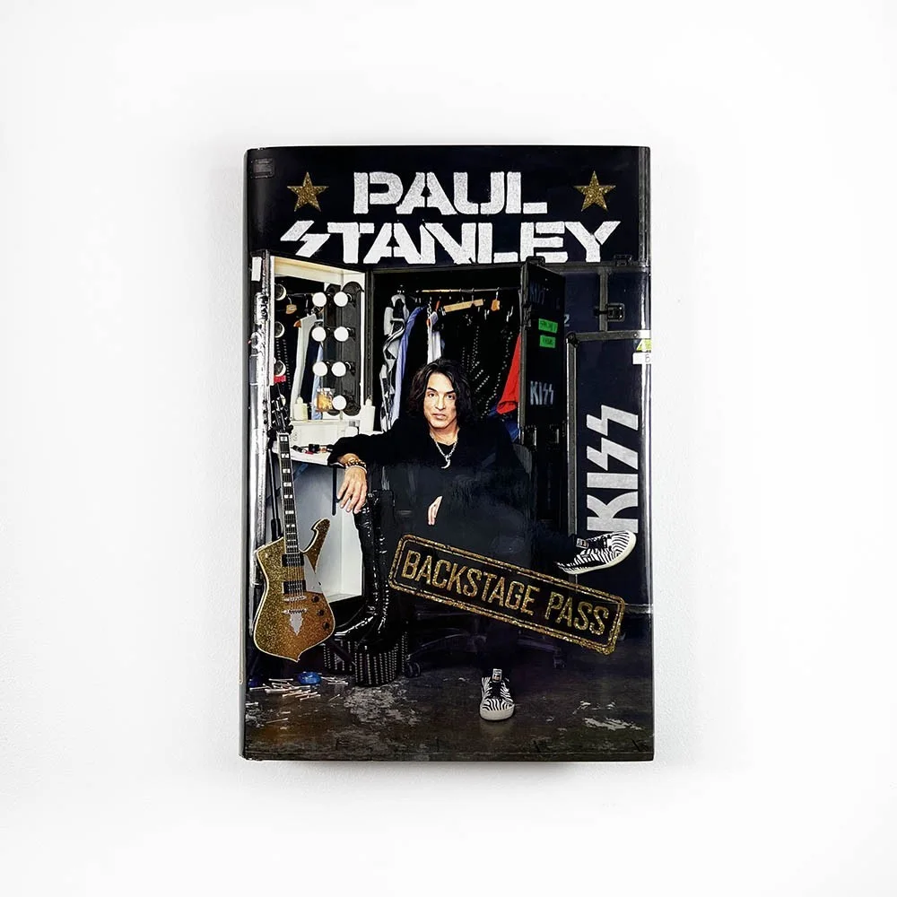 Paul Stanley Kiss Book Autographed Signed Authentic Beckett BAS COA, image 2