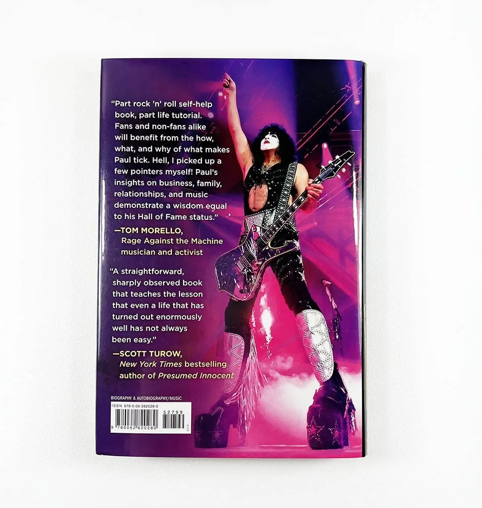 Paul Stanley Kiss Book Autographed Signed Authentic Beckett BAS COA, image 3