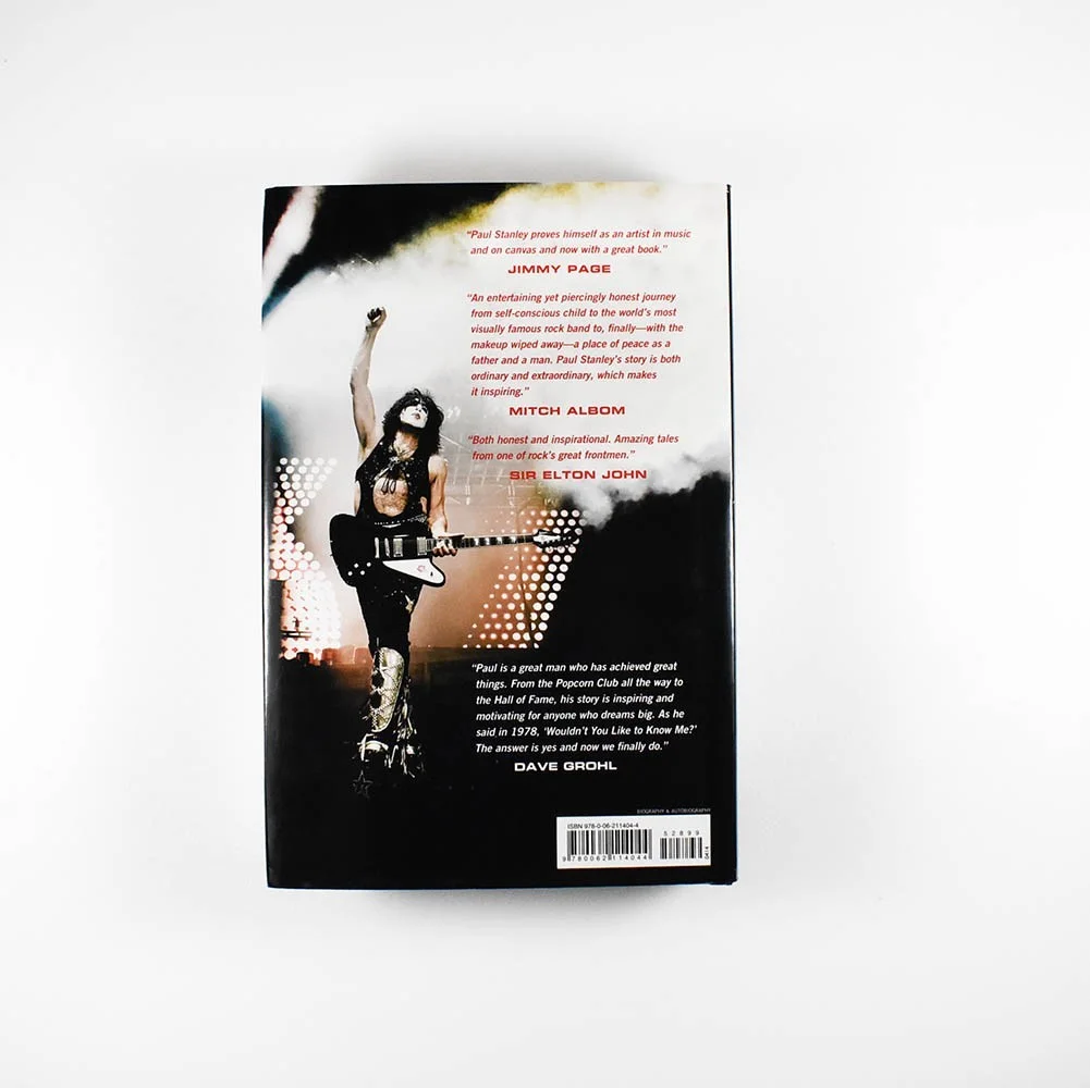 Paul Stanley KISS Autographed Signed Book Authentic Beckett BAS COA, image 3