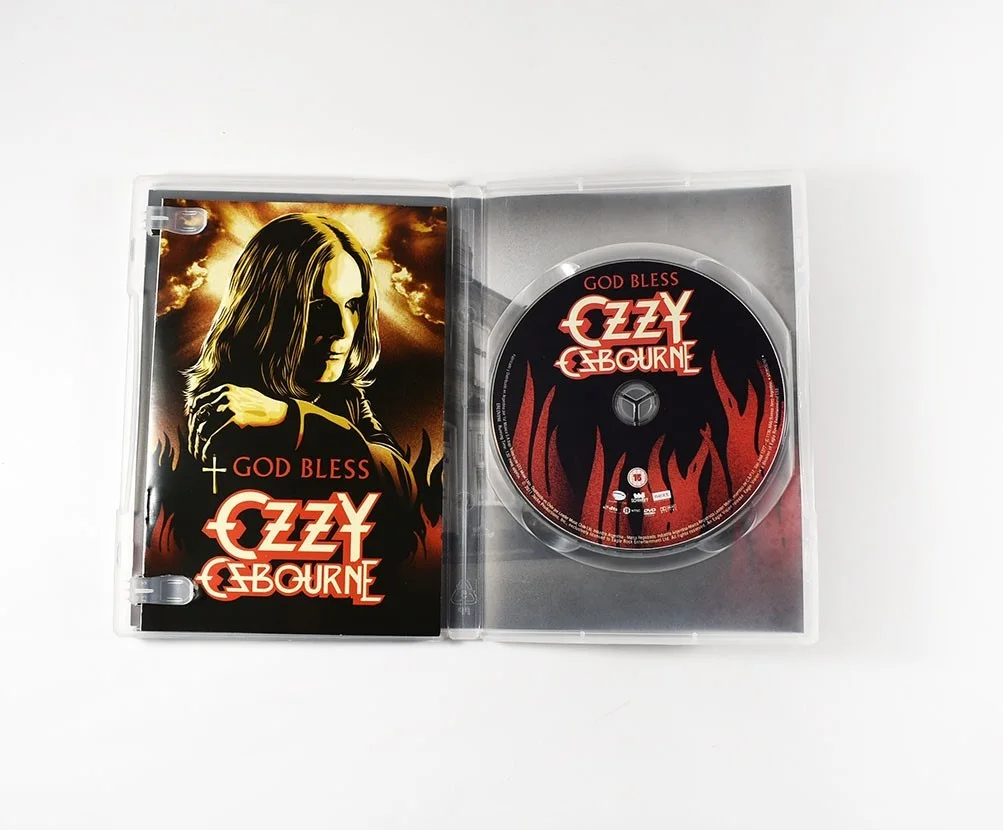 Ozzy Osbourne 'God Bless Ozzy Osbourne' Autographed Signed DVD Certified PSA/DNA, изображение 2