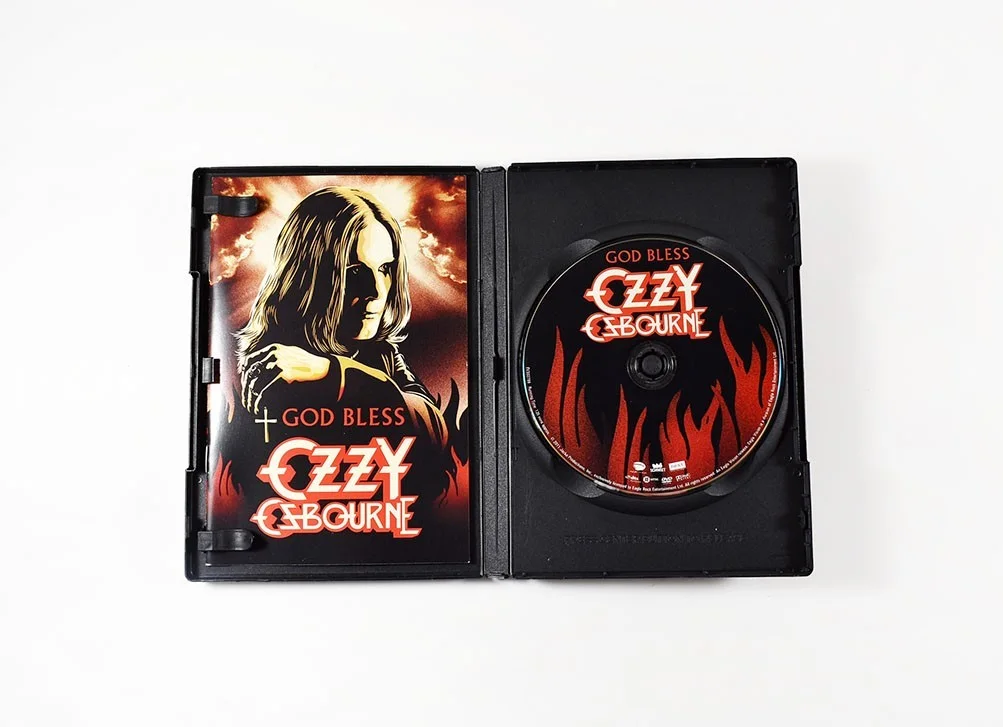 Ozzy Osbourne God Bless Ozzy Autographed Signed DVD Certified PSA/DNA COA, изображение 2