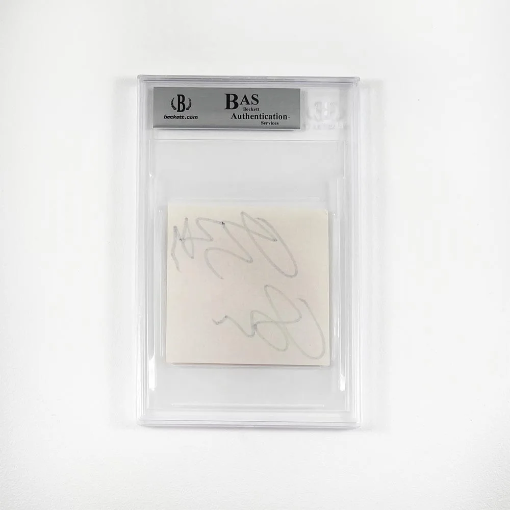 Ozzy Osbourne Autographed Signed Cut Certified Authentic Beckett BAS COA, image 2