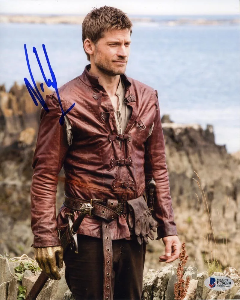 Nikolaj Coster-Waldau — Nikolaj Coster-Waldau Game of Thrones Autographed Signed 8x10 Photo BAS COA