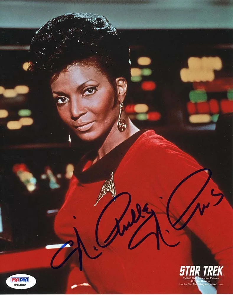 Nichelle Nichols — Nichelle Nichols Star Trek Autographed Signed 8x10 Photo Authentic PSA/DNA COA