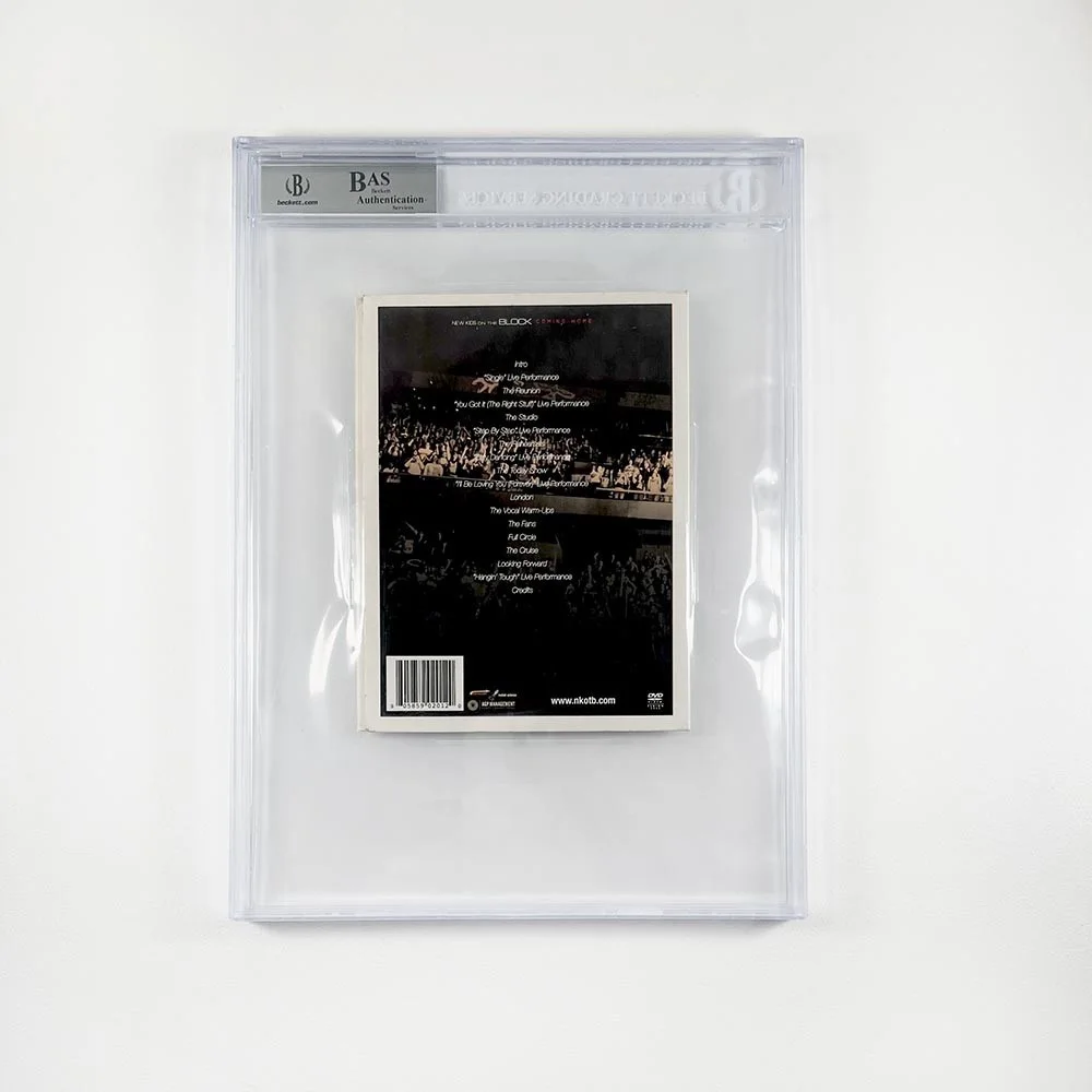 New Kids On The Block Autographed Signed DVD Cover Certified Authentic BAS COA, изображение 2