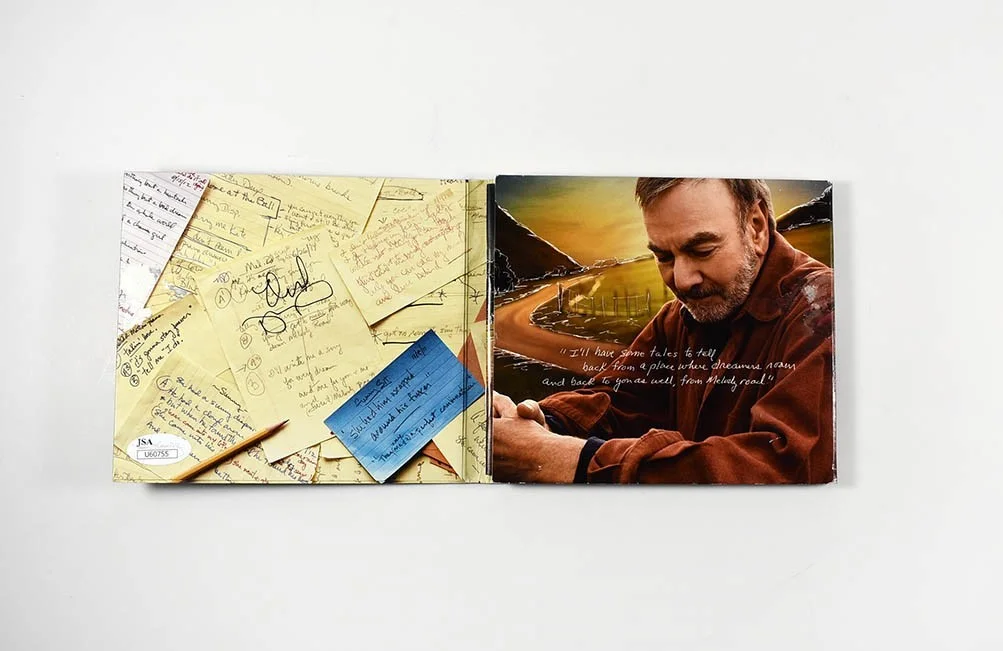 Neil Diamond Melody Road Autographed Signed CD Certified Authentic JSA COA, image 3
