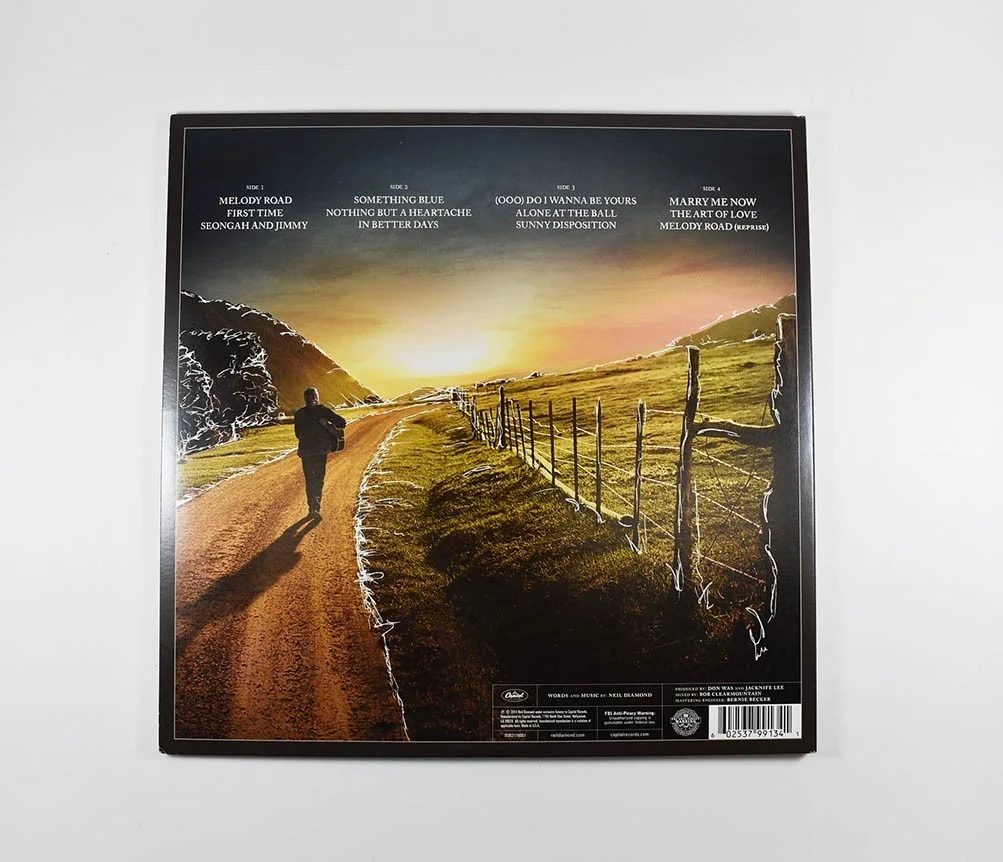 Neil Diamond Melody Road Autographed Signed Album LP Record Beckett BGS BAS COA, изображение 2
