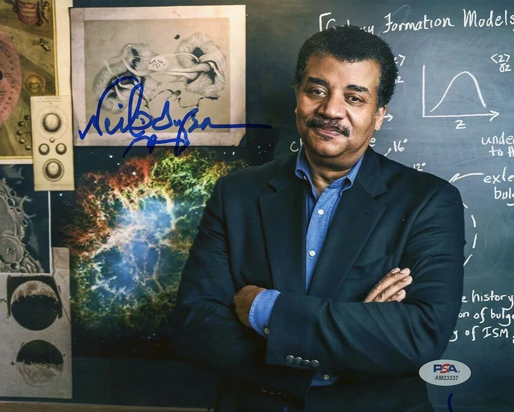 Neil deGrasse Tyson — Neil deGrasse Tyson Cosmos Autographed Signed 8x10 Photo Authentic PSA/DNA COA