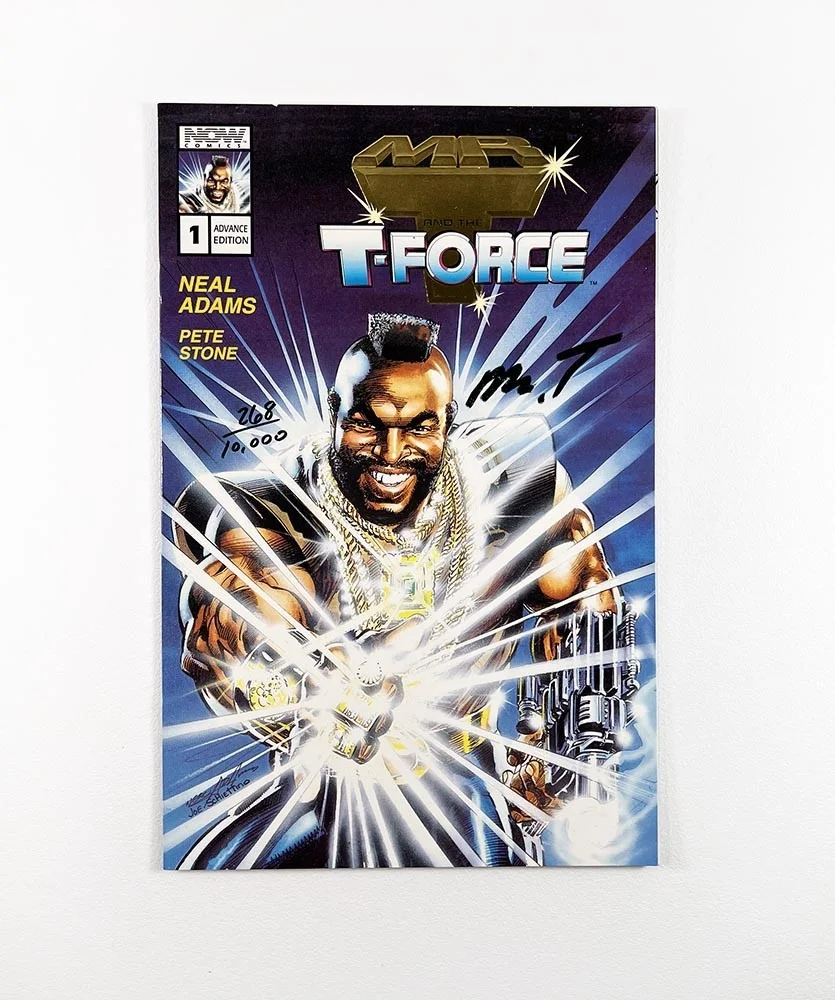 Mr t — Mr. T T-Force A-Team Comic Book Set Autographed Signed 8x10 Photo PSA/DNA COA, изображение 4