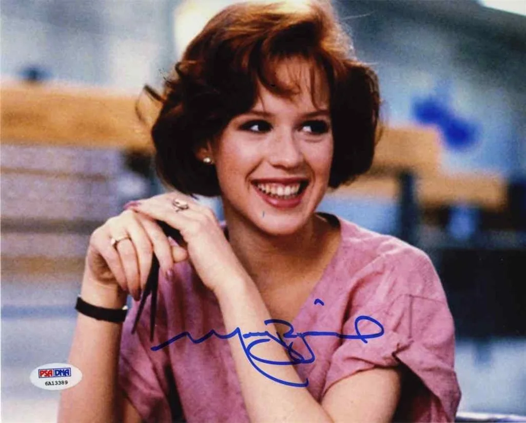 Molly Ringwald — Molly Ringwald Breakfast Club Autographed Signed 8x10 Photo Certified PSA/DNA