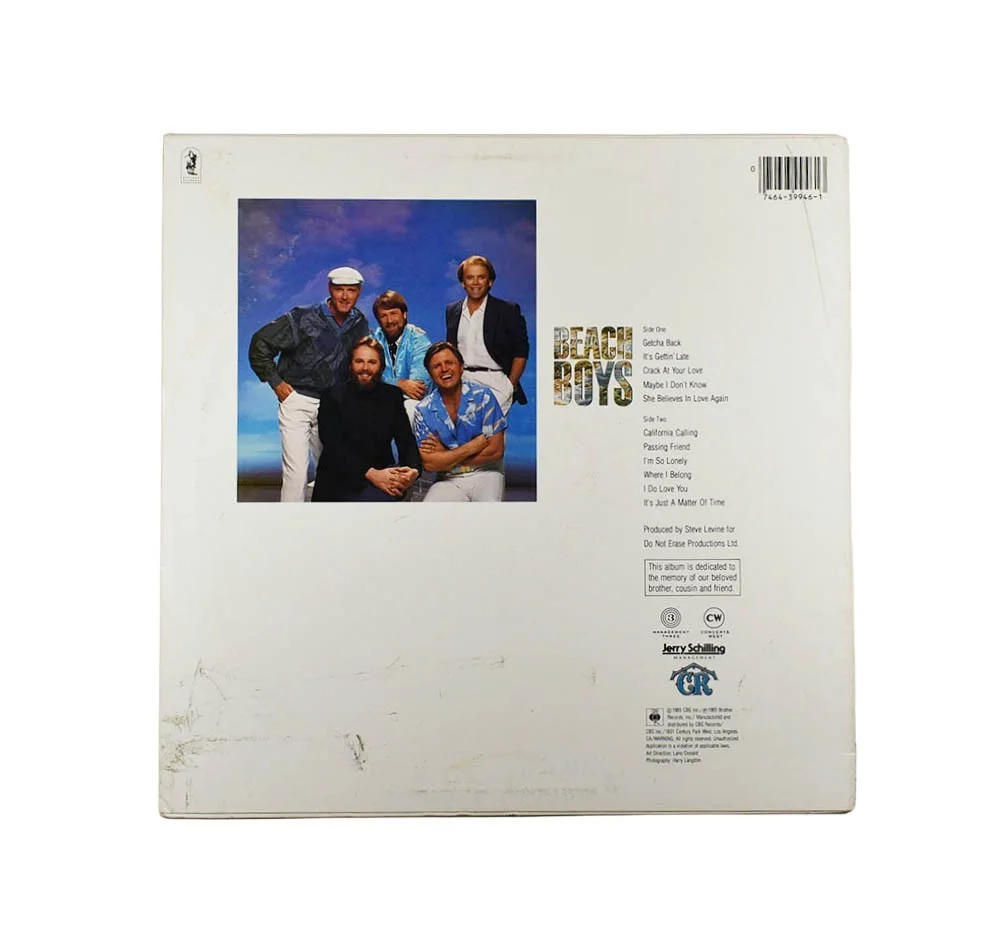 Mike Love Beach Boys Autographed Signed Album LP Record Authentic PSA/DNA COA, изображение 2