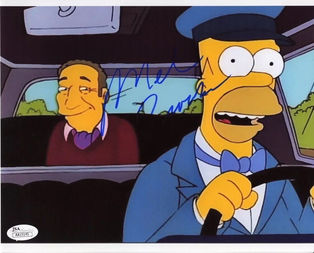 Melissa Benoist — Mel Brooks Simpsons Autographed Signed 8x10 Photo Certified Authentic JSA COA