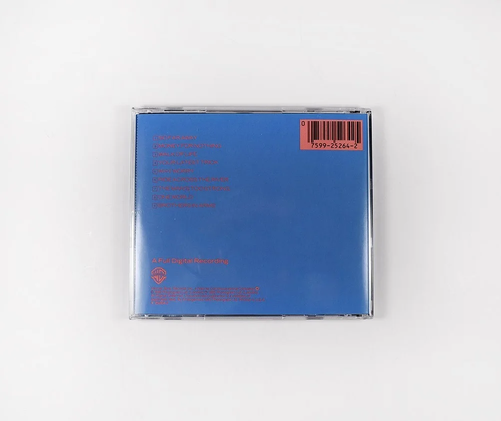 Mark Knopfler Dire Straits Brothers Arms Autographed Signed CD Beckett BAS COA, image 3