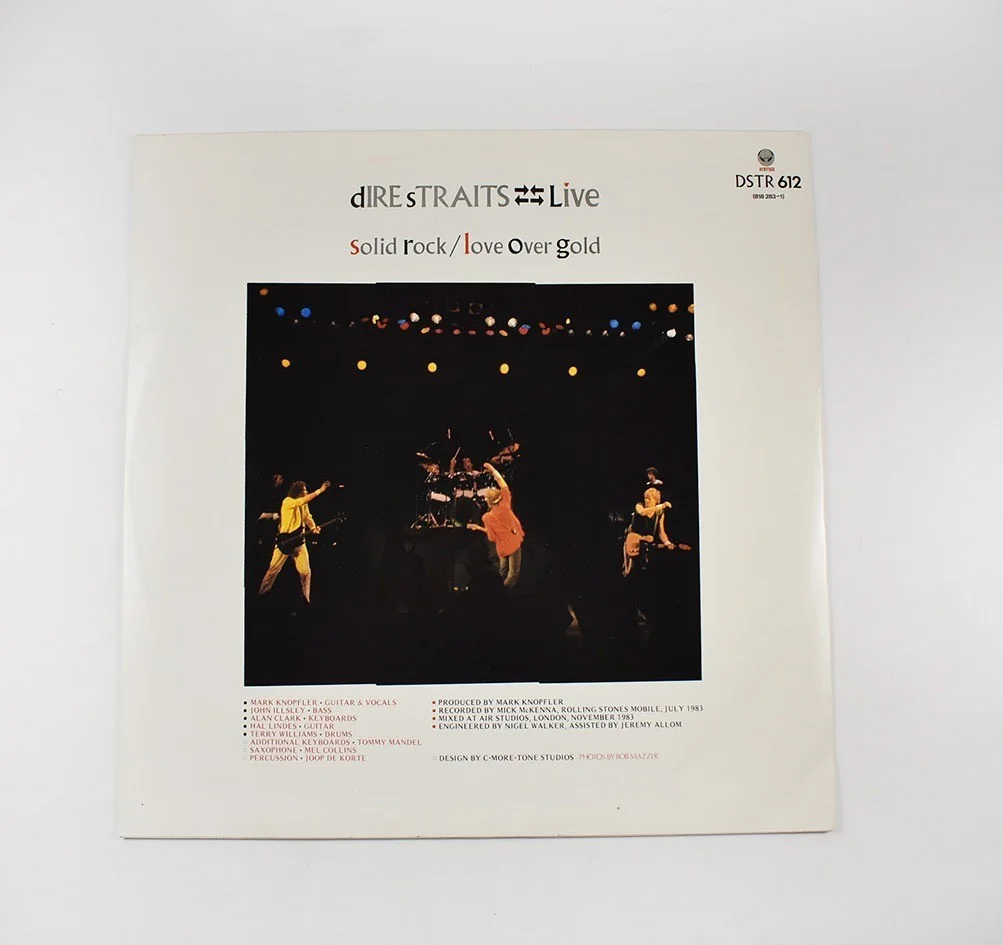 Mark Knopfler Dire Straits Autographed Signed Album LP Record Authentic JSA COA, image 2