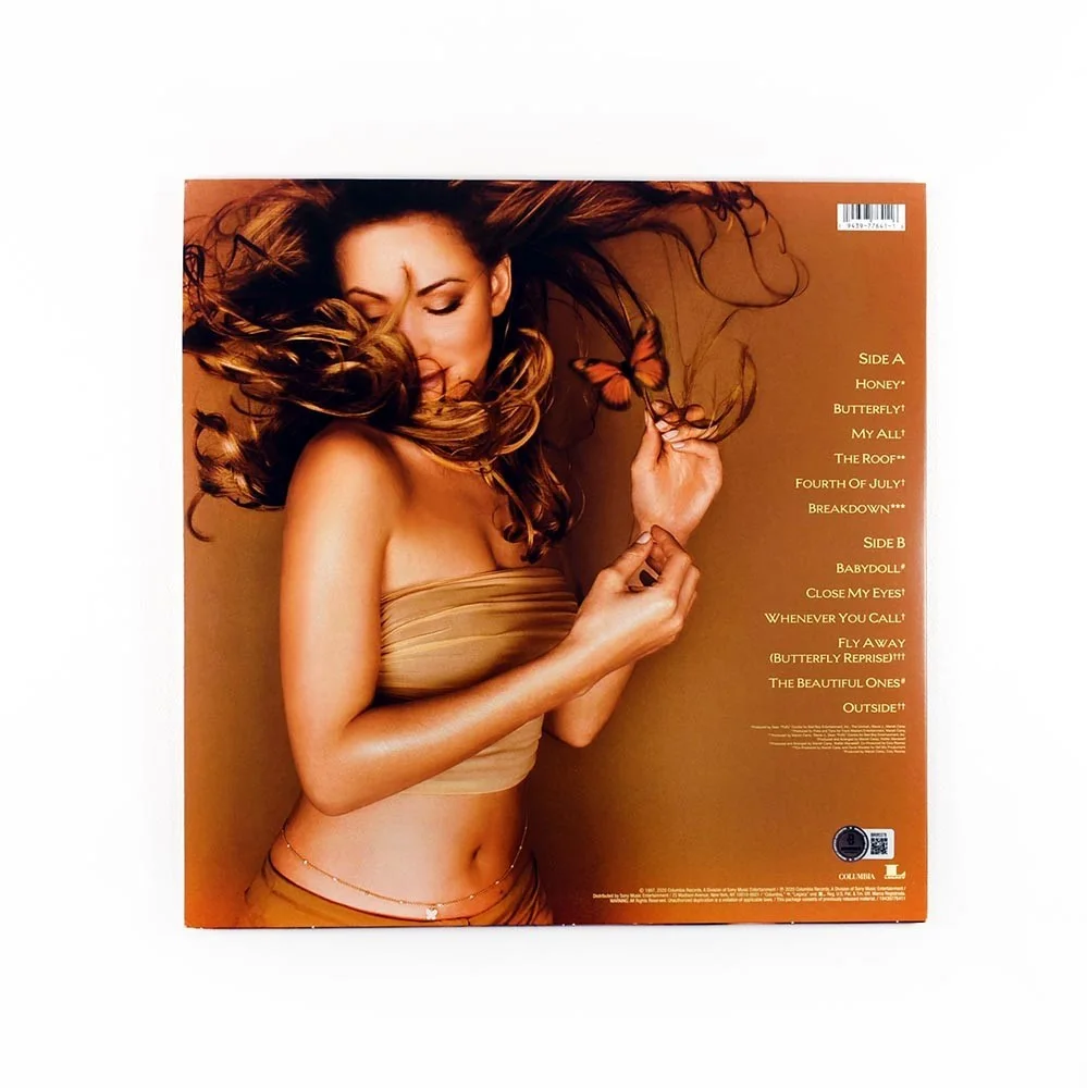 Mariah Carey Autographed Signed Album LP Record Certified Authentic BAS, image 2