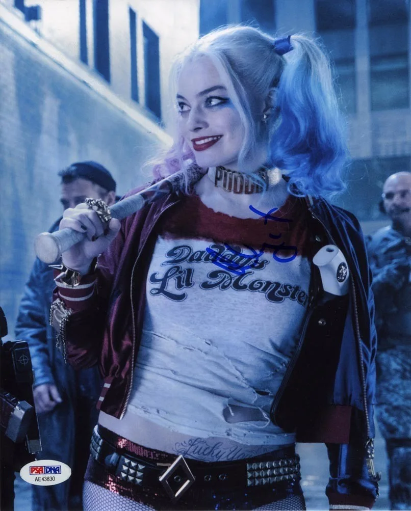 margot robbie — Margot Robbie Suicide Squad Barbie Autographed Signed 8x10 Photo PSA/DNA COA