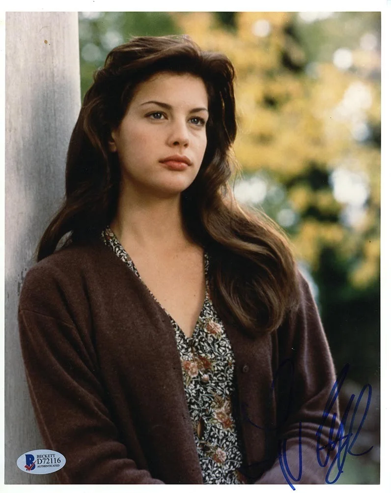 Liv Tyler — Liv Tyler Young Autographed Signed 8x10 Photo Beckett Authentic BAS COA