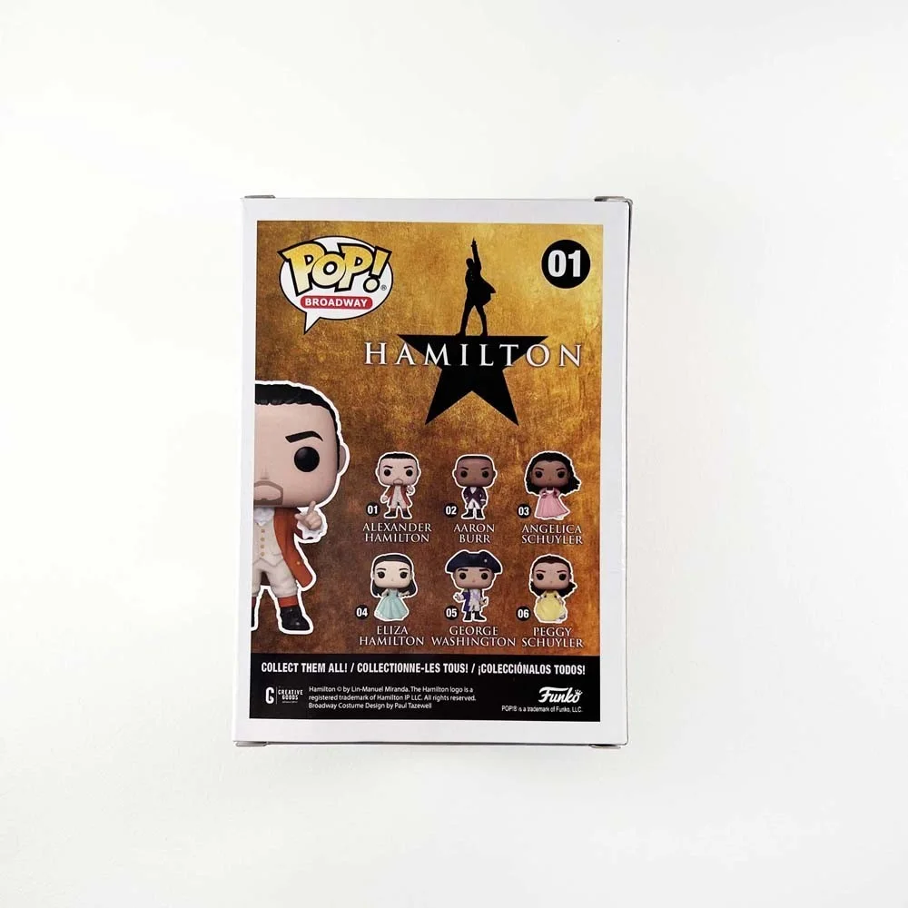 Lin-Manuel Miranda — Lin-Manuel Miranda Hamilton Autographed Signed Funko Pop Beckett BAS COA, image 3