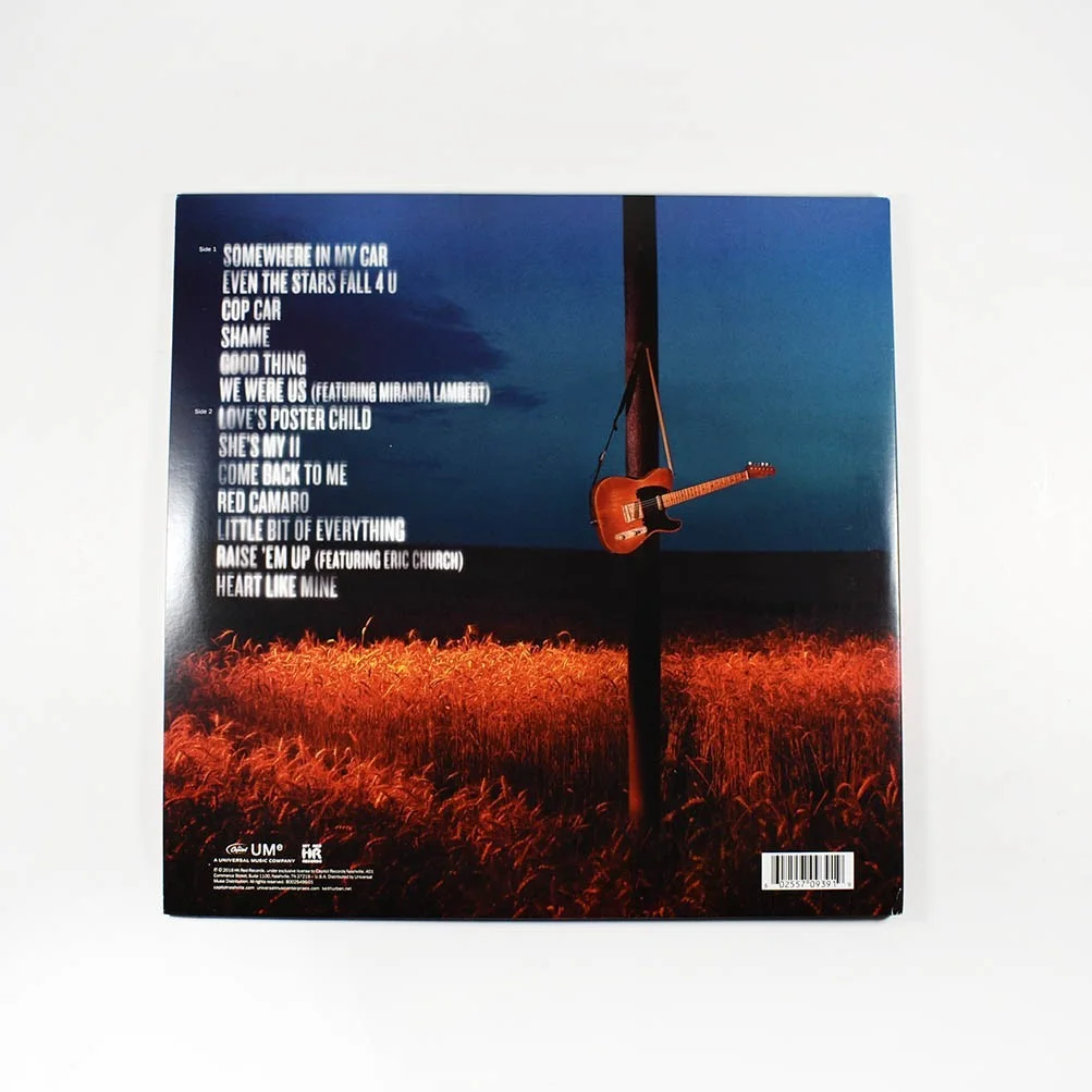 Keith Urban Fuse Autographed Signed Album LP Record Authentic Beckett BAS COA, изображение 2