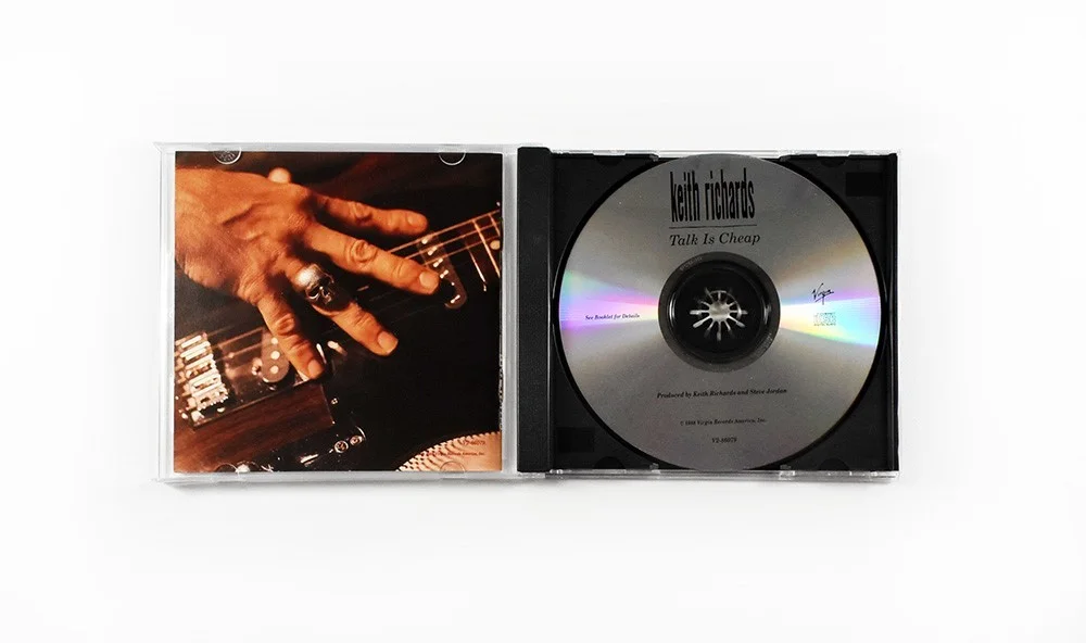 Keith Richards Rolling Stones Autographed Signed CD Authentic PSA/DNA COA, image 2