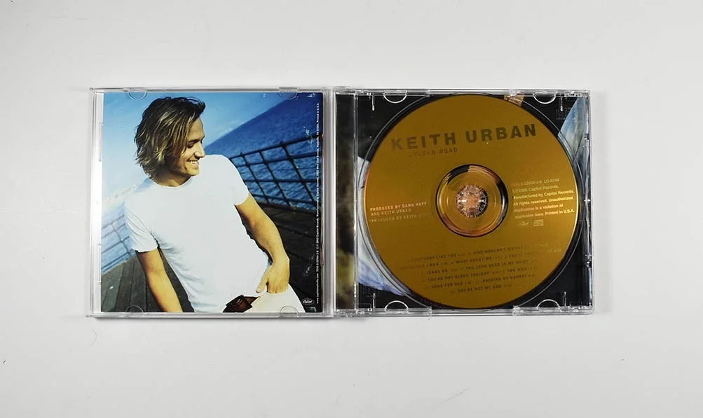 Keith Urban Be Here Autographed Signed CD Certified Authentic Beckett BAS COA, image 3