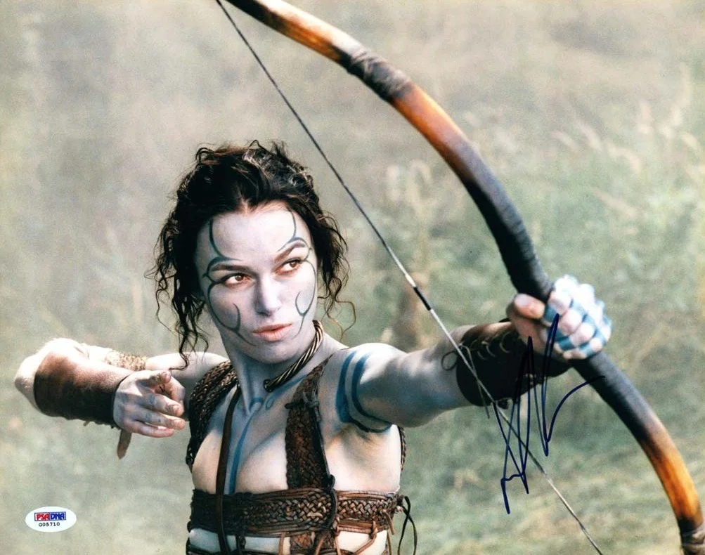 keira knightley — Keira Knightley King Arthur Autographed Signed 11x14 Photo Authentic PSA/DNA COA