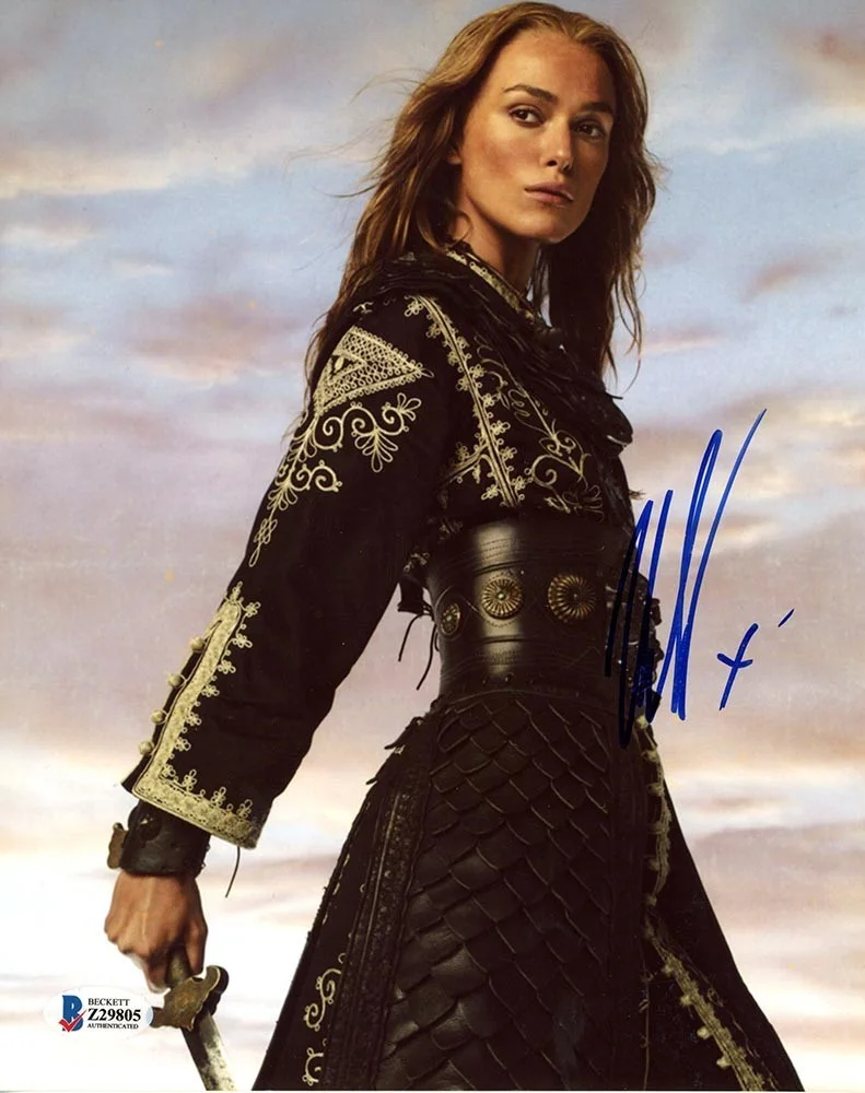 keira knightley — Keira Knightley Autographed Signed 8x10 Photo Authentic Beckett BAS COA