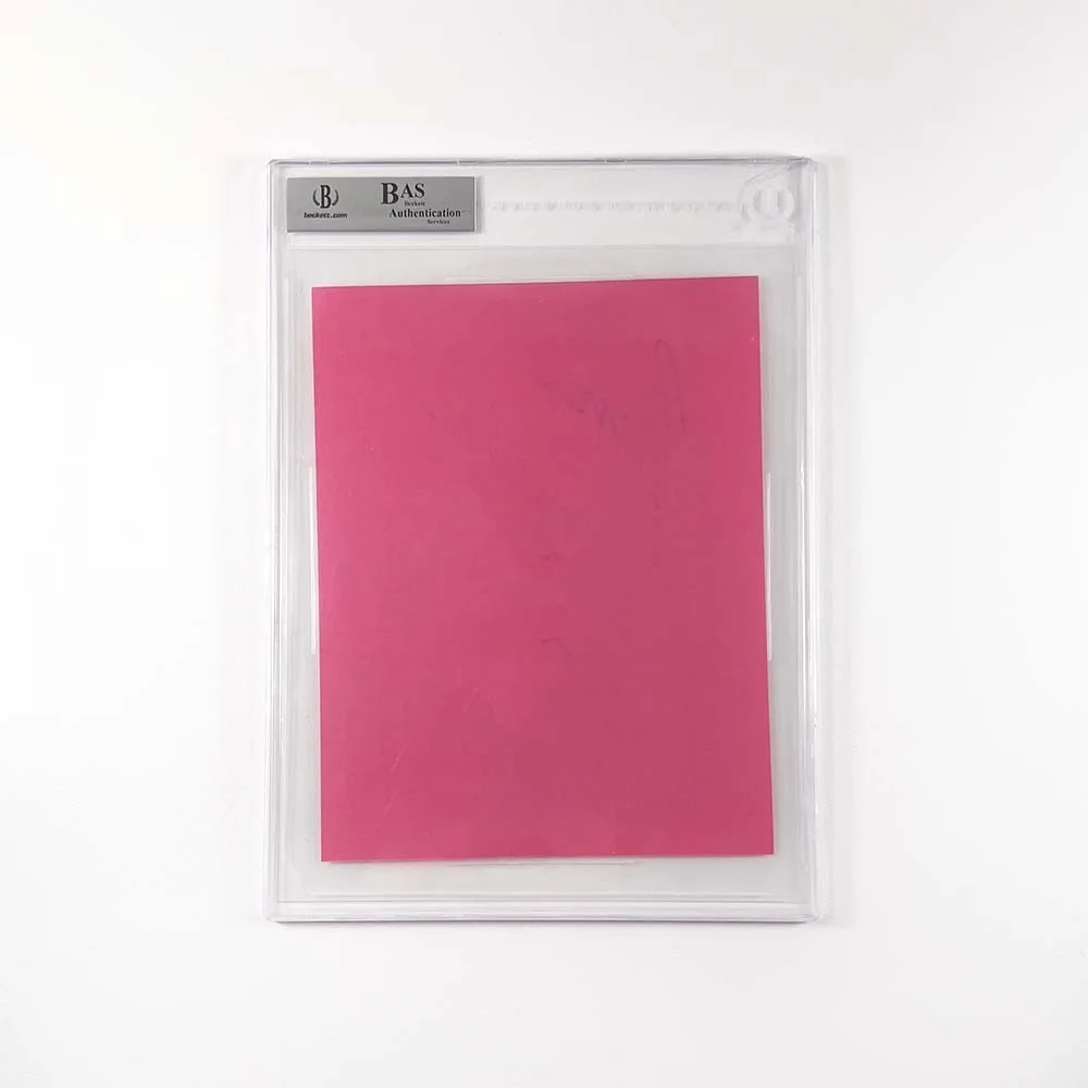 Kim, Khloe, Kourtney — Keeping Up With The Kardashians Autographed Signed Card Authentic BAS BGS, image 2