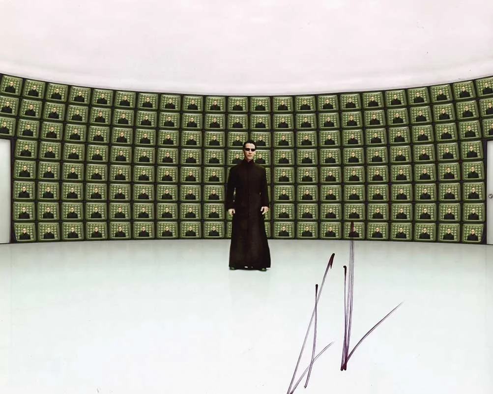 Keanu Reeves — Keanu Reeves The Matrix Autographed Signed 8x10 Photo Beckett BAS COA