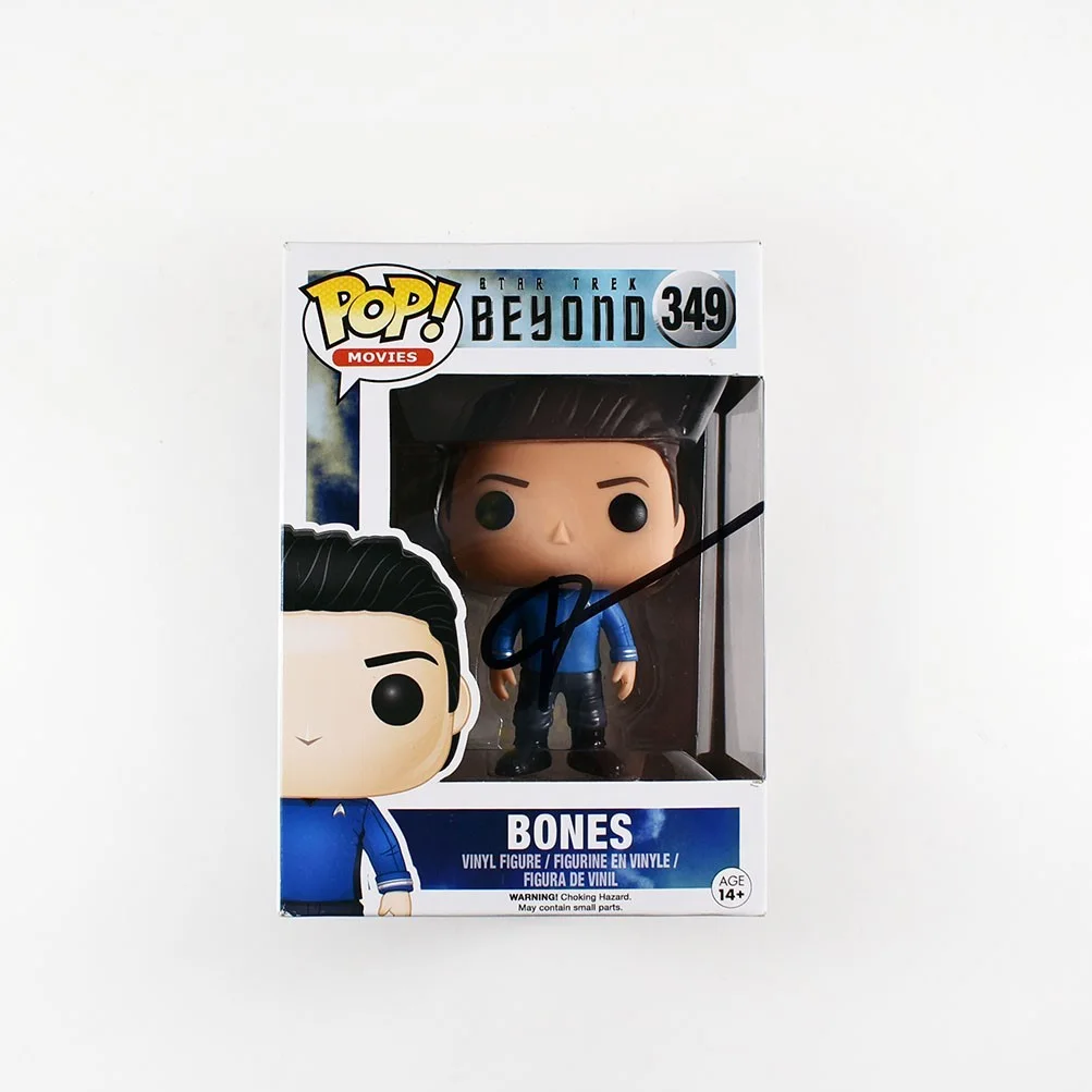 karl urban — Karl Urban Star Trek Bones The Boys 349 Autographed Signed Funko Pop PSA/DNA COA