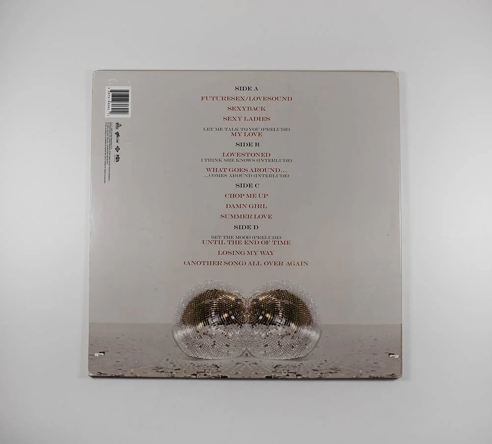 Justin Timberlake Futuresex Autographed Signed Album LP Beckett BAS COA, изображение 2
