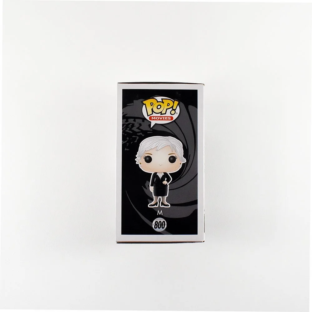 judi dench — Judi Dench James Bond as M Autographed Signed Funko Pop Authentic BAS COA, image 3