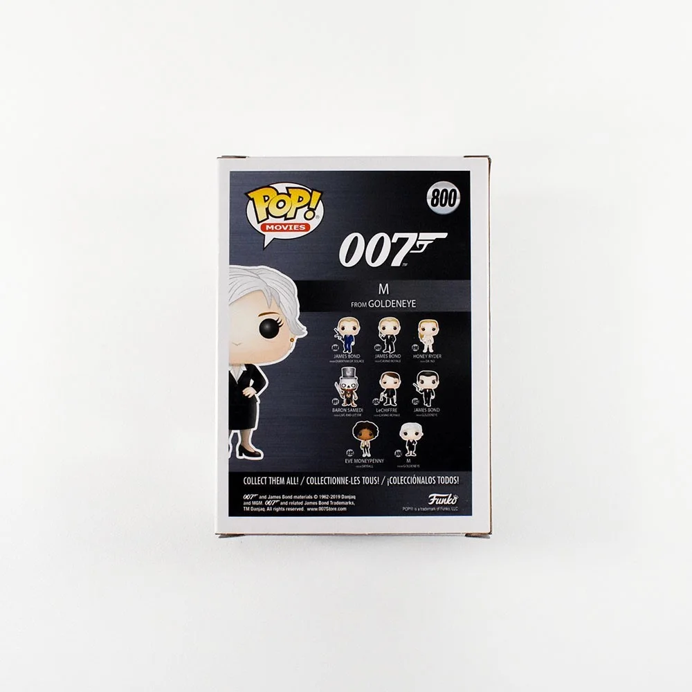 judi dench — Judi Dench James Bond as M Autographed Signed Funko Pop Authentic BAS COA, image 4