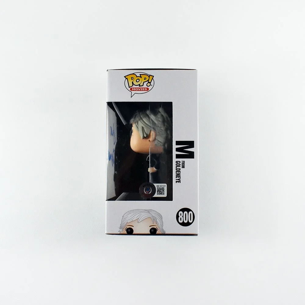 judi dench — Judi Dench James Bond as M Autographed Signed Funko Pop Authentic BAS COA, image 5