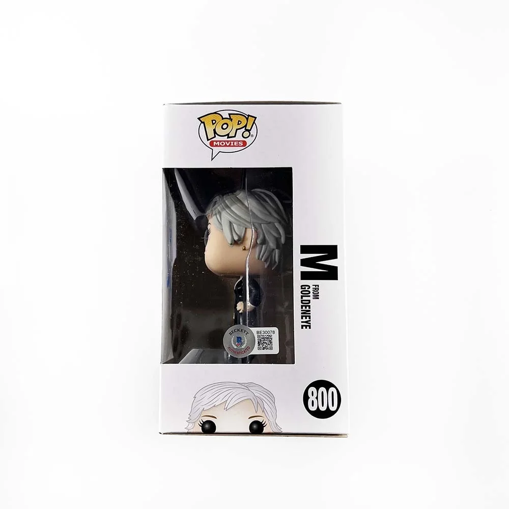 judi dench — Judi Dench James Bond as M Autographed Signed Funko Pop Authentic BAS COA, image 2