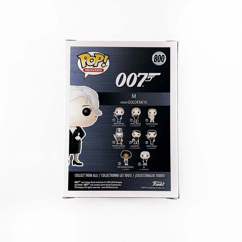 judi dench — Judi Dench James Bond as M Autographed Signed Funko Pop Authentic BAS COA, image 3