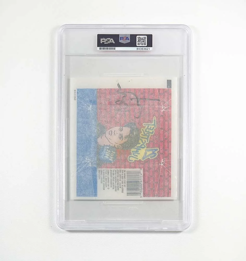 johnne depp — Johnny Depp 21 Jumpstreet Topps Cards Wrapper Autographed Signed PSA/DNA COA, изображение 2