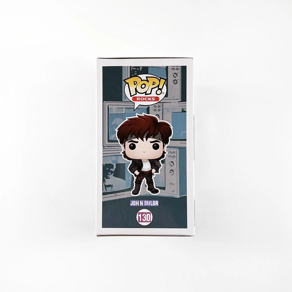 John Taylor Duran Duran Autographed Signed Funko Pop Authentic Beckett BAS COA, изображение 4