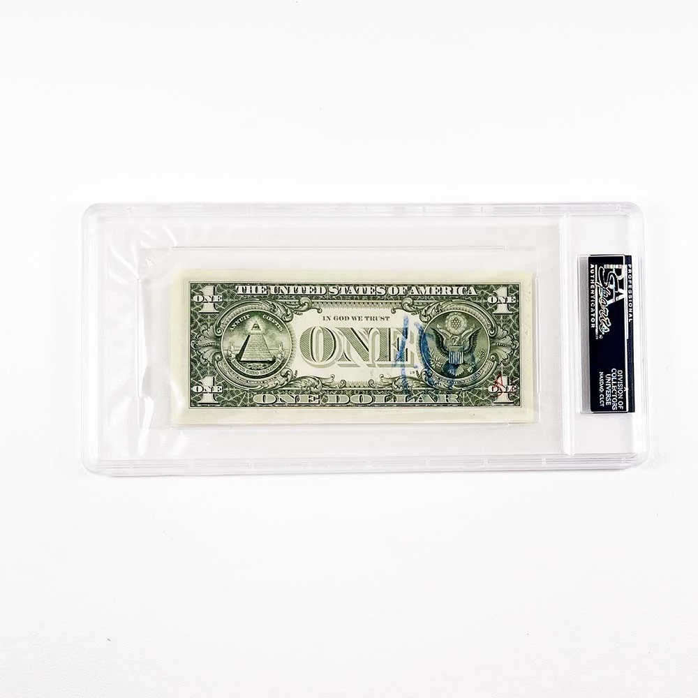 John Krasinski — John Krasinski Autographed Signed Dollar Bill Certified Authentic PSA/DNA COA, image 2