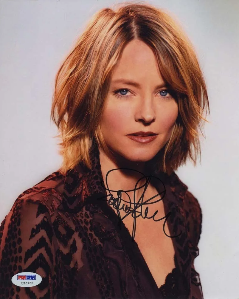 jodie foster — Jodie Foster Autographed Signed 8x10 Photo Certified Authentic PSA/DNA COA