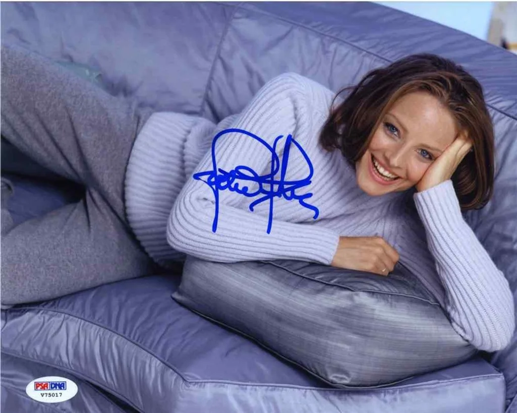 jodie foster — Jodie Foster Autographed Signed 8x10 Photo Certified Authentic PSA/DNA COA