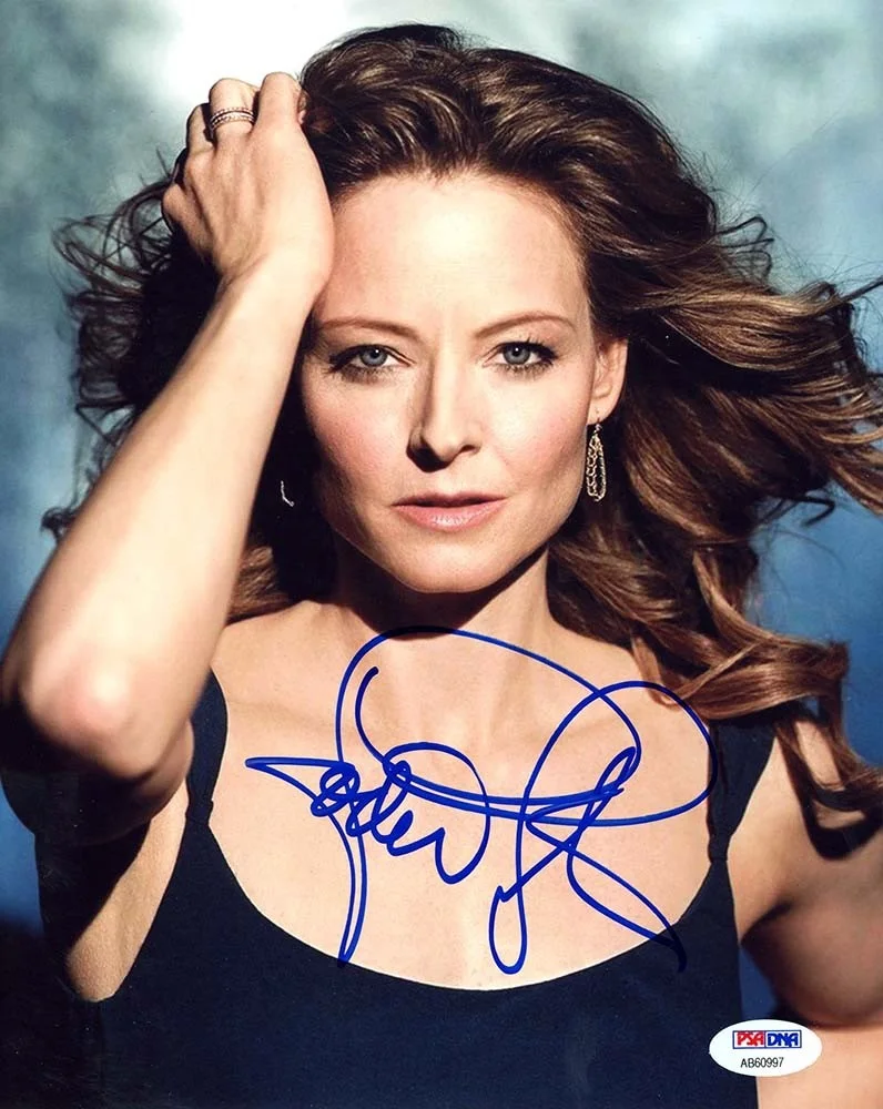 jodie foster — Jodie Foster Sultry Autographed Signed 8x10 Photo Certified PSA/DNA COA
