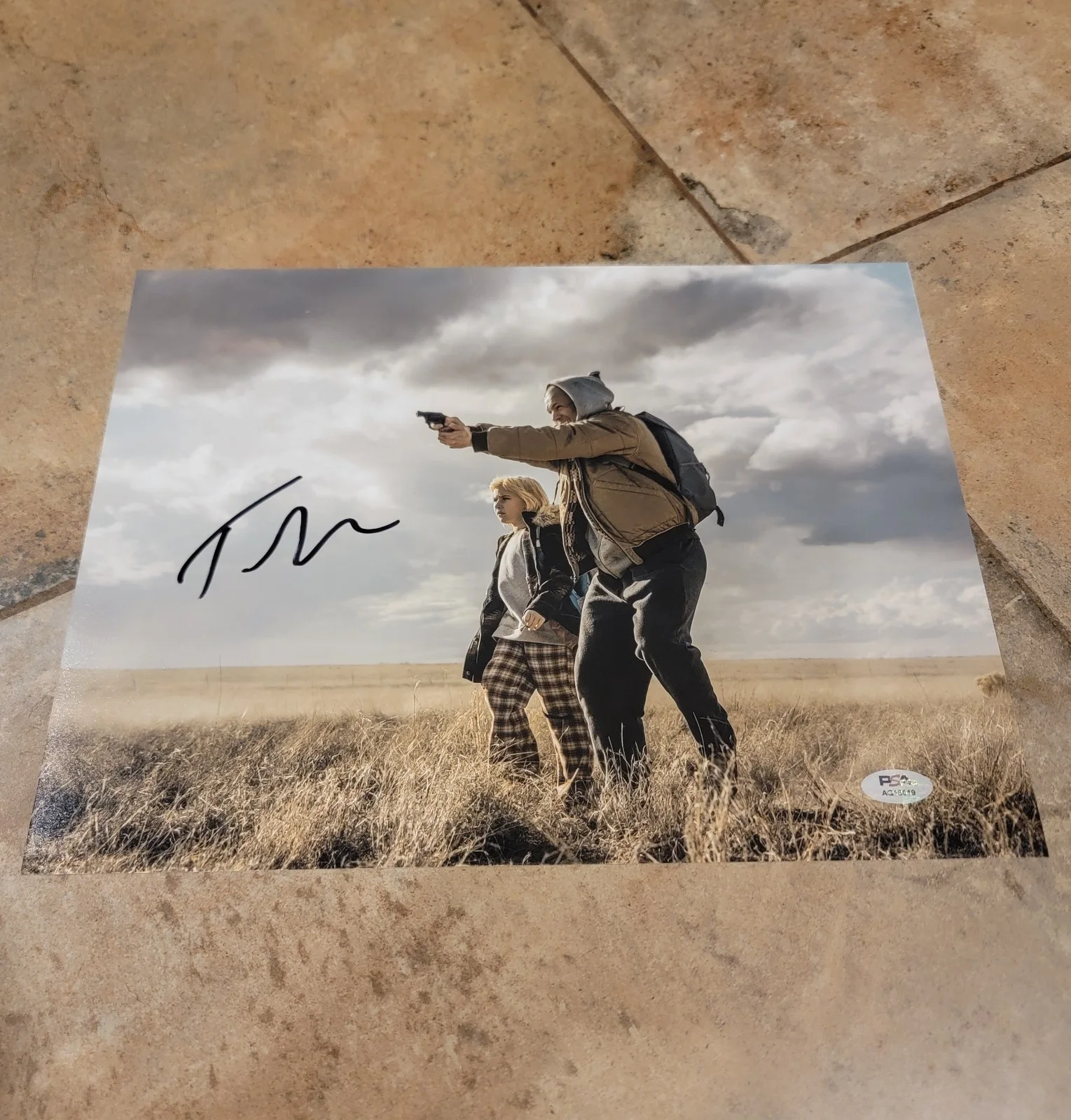Taron Egerton — Taron Egerton signed 11x14 photo PSA DNA autograph She Rides Shotgun